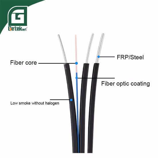 FTTH interno externo com 2 núcleos